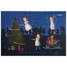 Альбом для рисования Kroyter А4 Рождество 07705 (40 листов) Кройтер