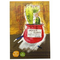 Альбом для рисования акварелью Kroyter А4 Flower 00017 (40 листов) Кройтер