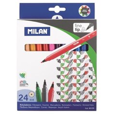 Фломастеры 24 цвета Milan, 80159