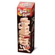 Настольная игра для детей и взрослых Бам-бум падающая башня Десятое королевство