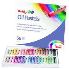 Пастель Pentel, 36 цветов, масляная PHN4-36