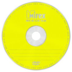 Носители информации DVD-R, 16x, Mirex, конверт/1, UL130003A1C