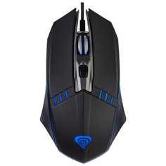 Мышь оптическая «GAME», 4 кнопки, USB, чёрная, Game Design, RGB подсветка, 1400 DPI (PF_A4781) Perfeo
