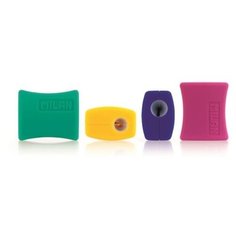 Двойная точилка Milan Double с контейнером (розовый) 2 шт.