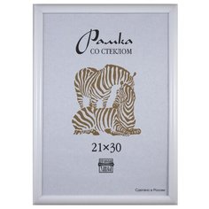 Рамка пластиковая А4, 500 (белая) Зебра