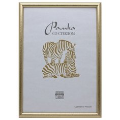 Рамка пластиковая А3, 509 (золото) Зебра