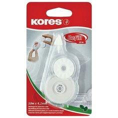 Сменная лента для корректора KORES 4,2мм х 10м 84425.02 2 шт.