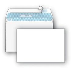Конверты Белый C5, стрип, BusinessPost, 162х229 1000шт/уп 2876 Packpost