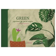 Альбом для рисования пастелью А4 10л, блок зеленый 760 гр/м, 7538 Кройтер