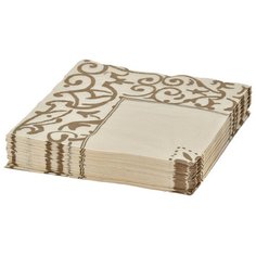 Салфетки бумажные 33x33см Gold 20 шт/уп Bibo