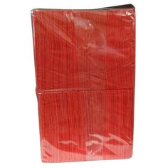 Салфетки 1 слой, 24х24 красные 400шт/уп, 476879 Luscan