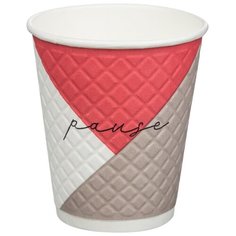 Стакан одноразовый бумажный 2-сл. d-80мм 200мл Pause NDW9 37 штук в упаковке Huhtamaki