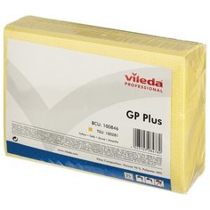 Салфетки хозяйственные Vileda ДжиПи Плюс желтые 25шт/уп 100846