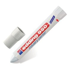 Маркер-паста для промышленной маркировки EDDING "950", БЕЛЫЙ, 10 мм, E-950/49