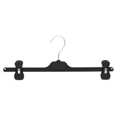 Вешалка-плечики VP с прищепами Attache С018 (40) пласт чер,400мм - 3 шт.