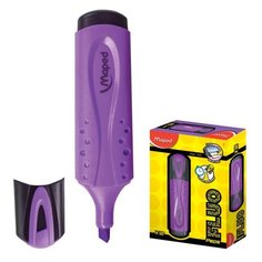 Текстовыделитель MAPED (Франция) "Fluo Peps Classic", ФИОЛЕТОВЫЙ, линия 1-5 мм, 742531 - 3 шт.