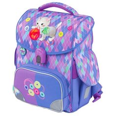Ранец TIGER FAMILY для начальной школы, "Jolly", "Playful Kitten", 36х31х19 см, 228907, TGJL-027A