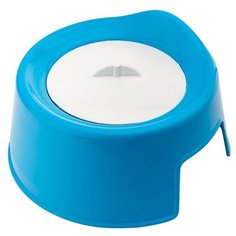 Горшок с крышкой Ар-Пласт, голубой