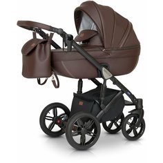 Детская коляска 3 в 1 Verdi Mocca шоколадная