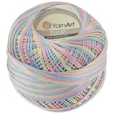 Пряжа YarnArt Tulip 50гр 250м (100% микрофибра) (448 меланж), 6 мотков