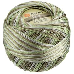 Пряжа YarnArt Tulip 50гр 250м (100% микрофибра) (451 меланж), 6 мотков