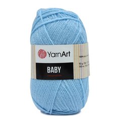 Пряжа YarnArt Baby 50гр 150м (100% акрил) (215 св.голубой), 5 мотков