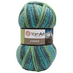 Пряжа YarnArt Everest 200гр 320м (30% шерсть, 70% акрил) (7049 меланж), 3 мотка