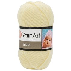 Пряжа YarnArt Baby 50гр 150м (100% акрил) (7003 молочный), 5 мотков