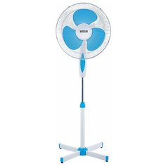 Напольный вентилятор Mystery MSF-2446, white/blue