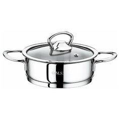 Кастрюля OMS 2008-16-5, из нерж.стали 16х5 (1л) O.M.S.