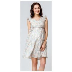 Платье MammySize, размер 42оранжевый