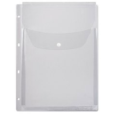 Папка-конверт на кнопке Attache А4, 180мкм, 200л, 1/5шт., 2308 Dp Skanc