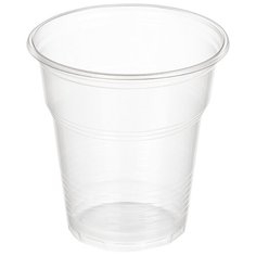 Стакан одноразовый 100мл Комус, для холодных/горячих напитков, ПП 100 штук в упаковке, 2 уп