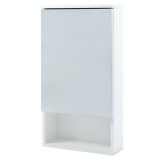 Шкаф-зеркало для ванной Alterna Вега 4002/4502/5002/5502, (ШхГхВ): 45х13.6х70 см, белый