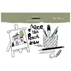 Альбом для рисования №1 School А4 Draw (40 листов)