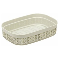 Мыльница "Вязание", цвет белый Idea (М Пластика)