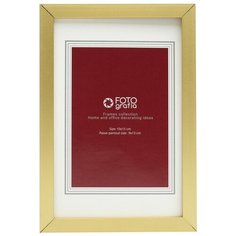 Фоторамка Fotografia 10x15см, паспарту 9x13см, золотистый