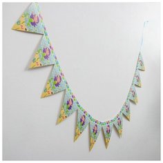 Гирлянда "Русалка" 12 флажков Сима ленд