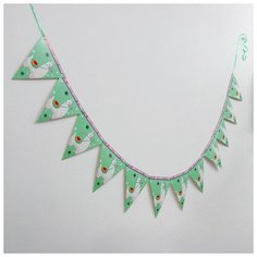 Гирлянда "Лама" 12 флажков Сима ленд