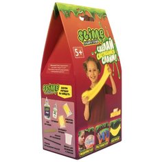Набор Сделай слайм (лизун) "Slime Лаборатория", желтый, 100 г, волшебный МИР, SS100-1