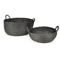 Набор из 2 корзин из черных водорослей Villa Collection, VC10827