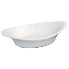 Фарфоровая форма для запекания овальная Alexandrie, 9,5x5x2,5 см, цвет белый, Revol, 615324 Револ