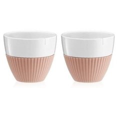 Набор из 2-х стаканов для чая Anytime объем 300 мл, материал фарфор + силикон, Viva Scandinavia, V25420