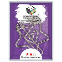 Головоломка металлическая "DELFBRICK" DLM-31 "Звезда"