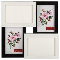 Рамка "Gamma" МРК-04 10 x 15 см 4 рамки-мультирамка пластиковая с оргстеклом