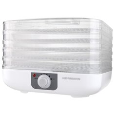 Сушилка для овощей и фруктов NORMANN AFD-903 (350 Вт; 5 больших лотков; регулировка температуры) (AFD-903)