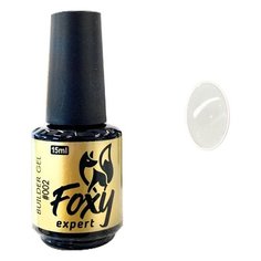 Гель Foxy Expert Builder gel трехфазный моделирующий, 15 мл 002