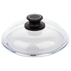 Крышка AMT Gastroguss для кастрюли/сковороды Glass Lid 020, 20 см прозрачный/черный