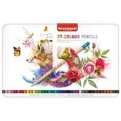 Набор цветных карандашей Bruynzeel Expression Colour 36цв в металл.кор.