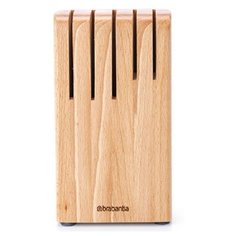 Подставка для кухонных ножей, высота 22см, материал бук, Brabantia, 260469